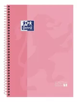 Caderno Universitário Europeanbook 1 Rosa Pastel Oxford