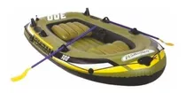 Bote Gomon Inflable Pescador Fishman C Remos Inflador 3mts