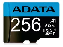 Tarjeta De Memoria Adata Ausdx256guicl10a1-ra1  Premier Con Adaptador Sd 256gb