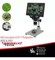 Microscopio Usb Digital Con Pantalla 7 Pulgadas 1200x Hd 