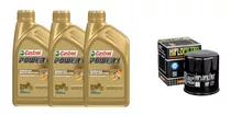 Kit Mantencion Cfmoto 400/650 Castrol 10w50 Fuil + Hiflo