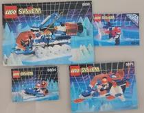 Catálogos Manuais Lego Ice Planet 2002 6898 6814 6834 E 6879