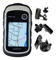 Gps Garmin Etrex 32x Kit Soportes Area Altime Compas