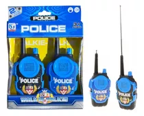 Walkie Talkie Policia X2 Handy Radio Juguete Infantil Regalo