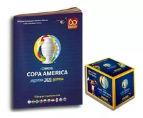 Album Copa América 2021 Tapa Blanda +caja Copa America 2021 