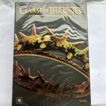 Game Of Thrones A Segunda Temporada Box Original Novo 5 Dvds