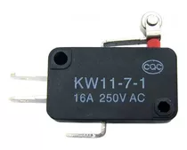 (5x) Chave Micro Switch Kw11-7-2 16a Roldana 14mm 