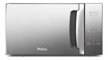 Microondas Philco Pmo30ep 28l Preto Porta Espelhada 110v