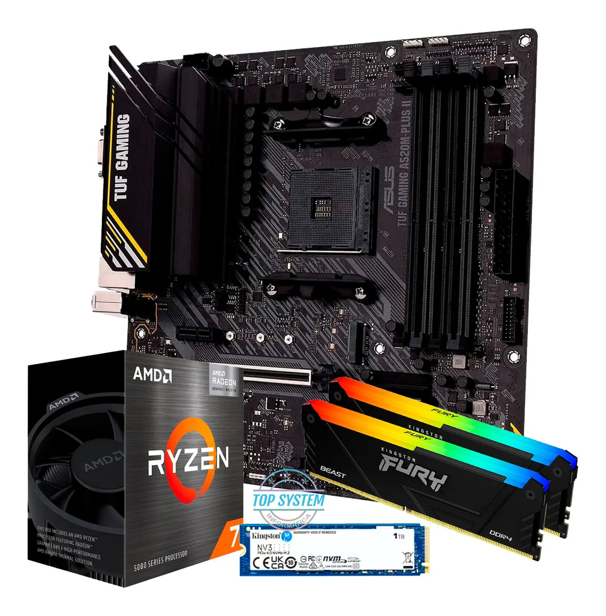 Kit Ryzen 7 2700x | Mercado Livre