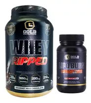 Whey Ripped + Lipo Burn. Combo Gold Nutrition. Outlet