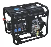 Generador Hyundai Diesel 5/5,5kw P/electrica Abierto