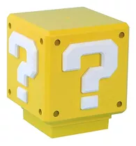 Lámpara Luces Mario Bros Nintendo Cubo Led Gamer Con Sonido