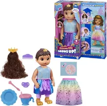 Baby Alive Princess Ellie Grows Up Morena 45cm Hasbro F5237