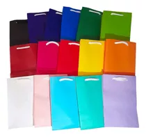 Bolsas De Papel De Colores Con Asas