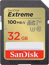 Memoria Sd Sandisk Extreme Sdhc 32gb Sdsdxvt-032g-gncin