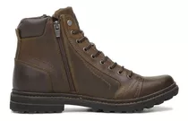 Borcego Hombre Cuero Bota Freeway Goma Sport    