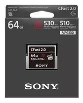 Tarjeta Sony Cfast 64gb / Profesional 64gb Cfast Transfer Sp