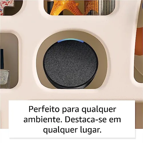 Echo Pop Smart Speaker Amazon Cor Preto
