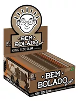 Caixa Seda Bem Bolado Brown King Size Slim - Promoção