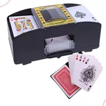 Embaralhador De Cartas Misturador De Baralho Jogo Automático