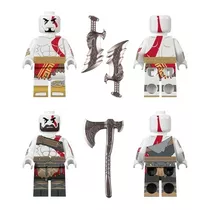 Kratos Minifigure God Of War Game Lego Ragnarok Playstation