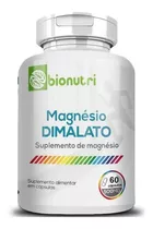 Magnésio Dimalato - (60 Capsulas) - Bionutri