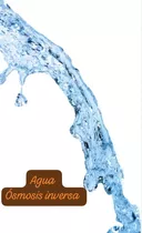 Agua De Osmosis  - 20 Litros Para Acuarios Marinos Y Discus