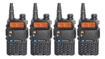 Kit X 4 Handy Baofeng Uv 5r Recargable Walkie Talkie