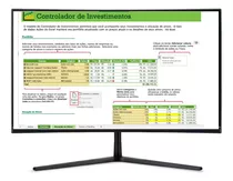 Planilha Controlador De Investimentos Em Excel