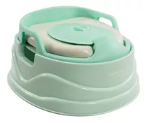 Pelela Infantil 3 En 1 Poppi Adaptador Reductor Belluno Baby Color Verde Claro