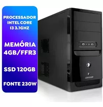 Cpu Intel Core I3 3.1ghz Ram 4gb Ddr3 Ssd 120gb