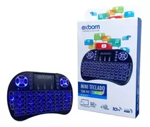 Mini Teclado Keyboard Wireless Sem Fio E Token Usb Rgb