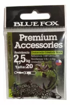 Destorcedor Interlock Black Bluefox Para Pesca. Varios Kilos