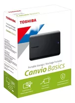 Hd Externo Portátil Toshiba Canvio Hdtb520xk3aa 2tb Preto