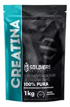 Creatina Monohidratada 1kg - 100% Pura - Soldiers Nutrition