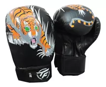 Guantes De Boxeo Top Fight Tiger Negro *varios Talles