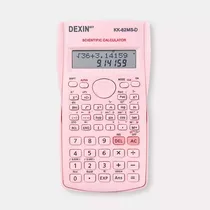Calculadora Cientifica Escolar 240 Funciones Rosa