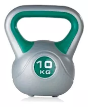 Pesa Rusa Kettbells 10kg Gris - Verde Color Blanco