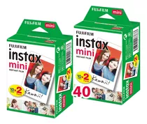 Filme Instax Mini Pack Com 40 Fotos Original Entrega Rápida