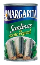 Sardina En Aceite Vegetal Margarita 170gr 2 Unds.