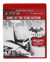 Batman Arkham City Goty Fisico Ps3 Od.st