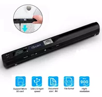 Scanner De Mão Wireless Mini Sd Usb Pc E-book Tablet 900dpi