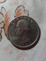 Quarter Dollar Del Año 1989