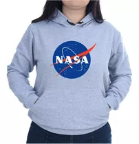 Blusa Moletom Canguru Nasa Estados Unidos Planeta Lançamento