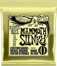 Ernie Ball 2214 Set Cuerdas Guitarra Electrica 12-62 Mammoth