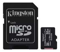 Tarjeta Microsdhc Kingston Canvas Select Plus 32gb, U1