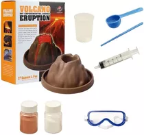 Kit Educativo Erupción Volcan Niños Experimento Ciencia