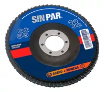 Sin Par Disco Flap 115mm X 10 Unidades Color Azul