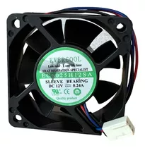 Coller Ventuinha Fan Eec6025h12sa 12v 0,24a  25mm 