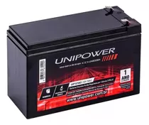 Bateria Selada 12v 9a Up1290 Nobreak 12 9 9ah Unipower